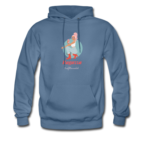 Ragazza, nofilterneeded Unisex Hoodie - denim blue