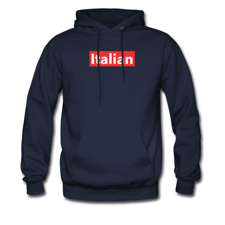 Italian red Unisex Hoodie - navy