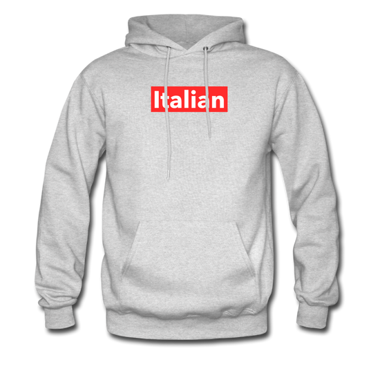 Italian red Unisex Hoodie - ash