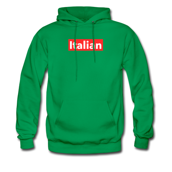 Italian red Unisex Hoodie - kelly green