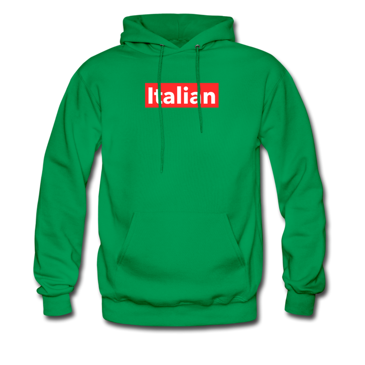 Italian red Unisex Hoodie - kelly green