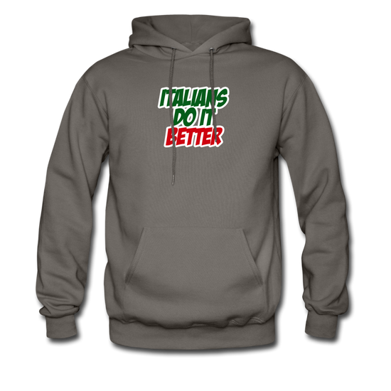 Italians do it better 2 Unisex Hoodie - asphalt gray