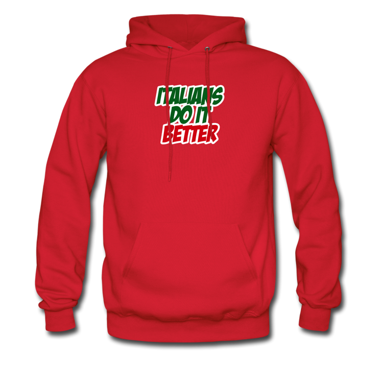 Italians do it better 2 Unisex Hoodie - red