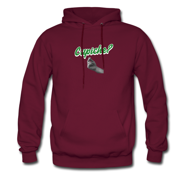 Capiche?  Unisex Hoodie - burgundy