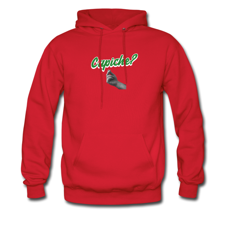 Capiche?  Unisex Hoodie - red