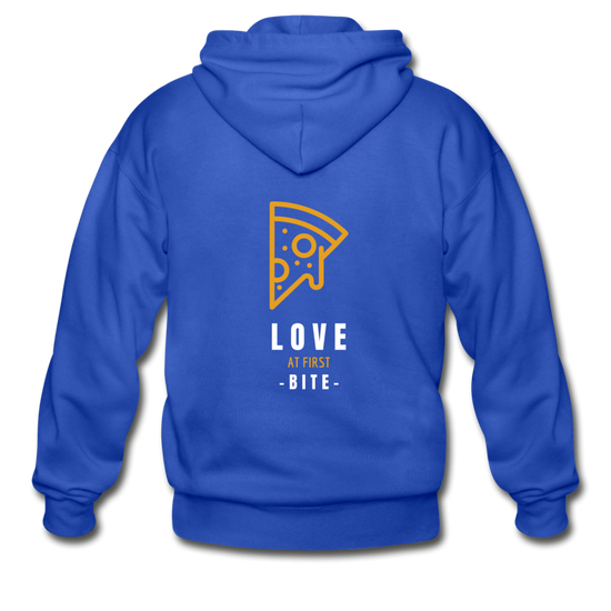 Love at first bite Unisex ZIP Hoodie - royal blue