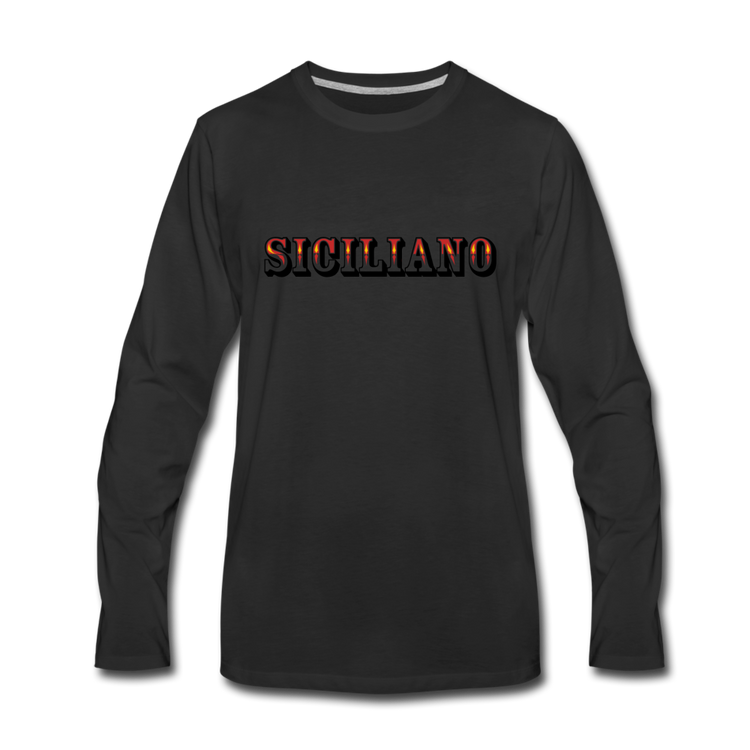 Siciliano Men's Longsleeve - black