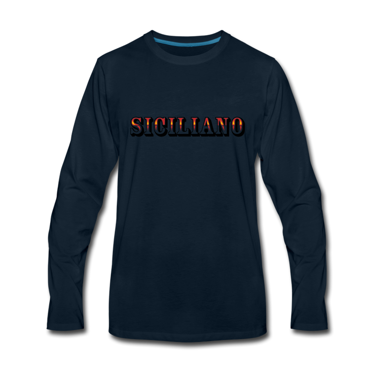 Siciliano Men's Longsleeve - deep navy