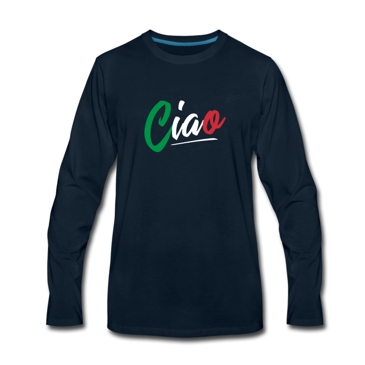 Ciao Men's Longsleeve - deep navy