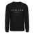 Italian and proud Crewneck Sweatshirt - black