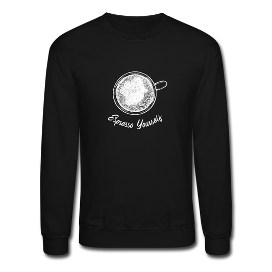 Esspresso yourself Crewneck Sweatshirt - black