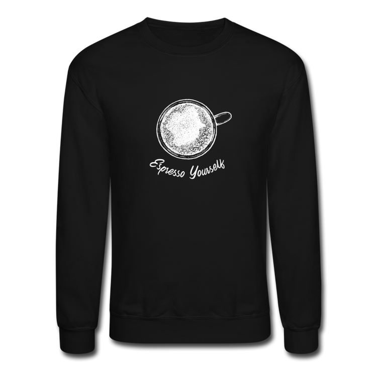 Esspresso yourself Crewneck Sweatshirt - black