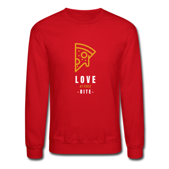 Love at first bite Crewneck Sweatshirt - red