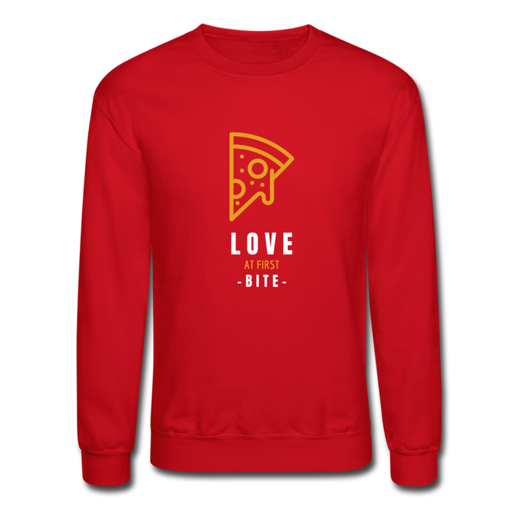 Love at first bite Crewneck Sweatshirt - red