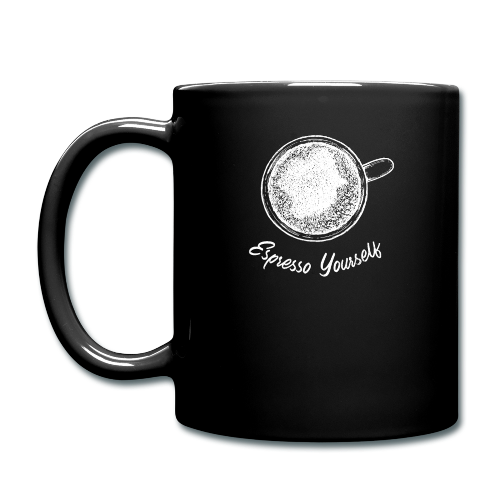 Esspresso yourself Full Color Mug 11 oz - black