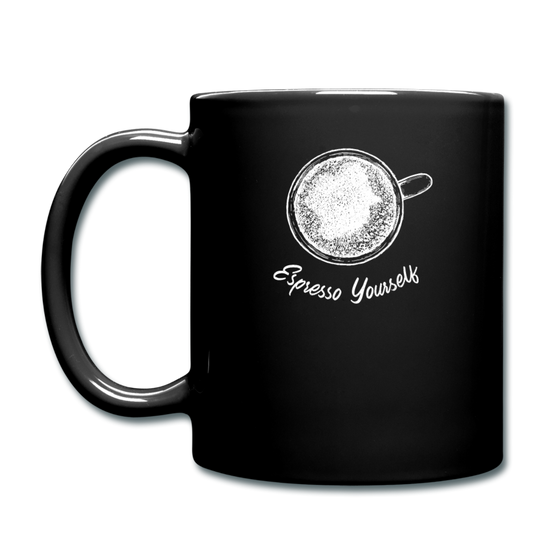 Esspresso yourself Full Color Mug 11 oz - black