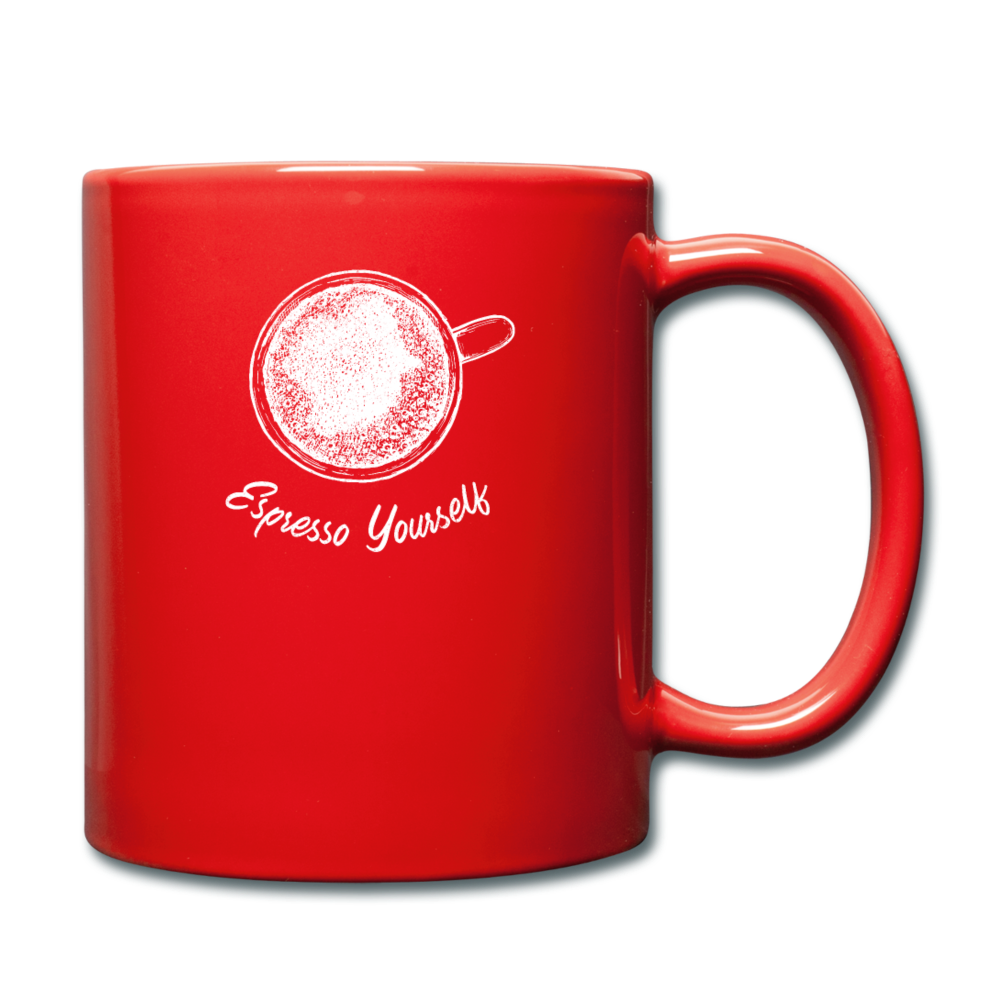 Esspresso yourself Full Color Mug 11 oz - red
