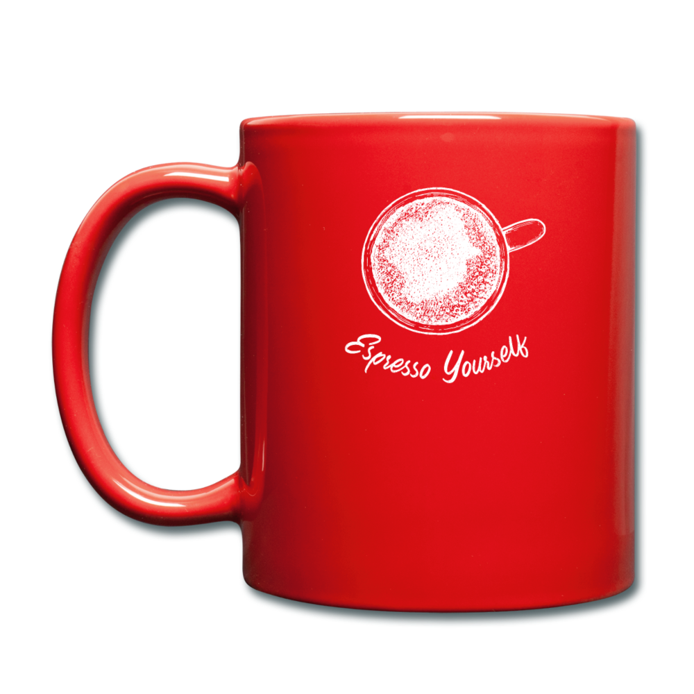 Esspresso yourself Full Color Mug 11 oz - red