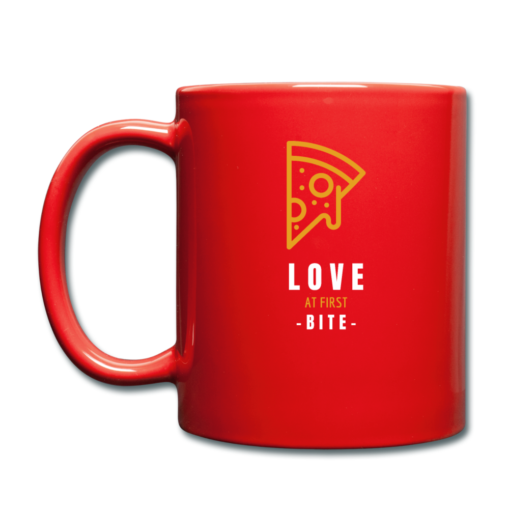 Love at first bite Full Color Mug 11 oz - red