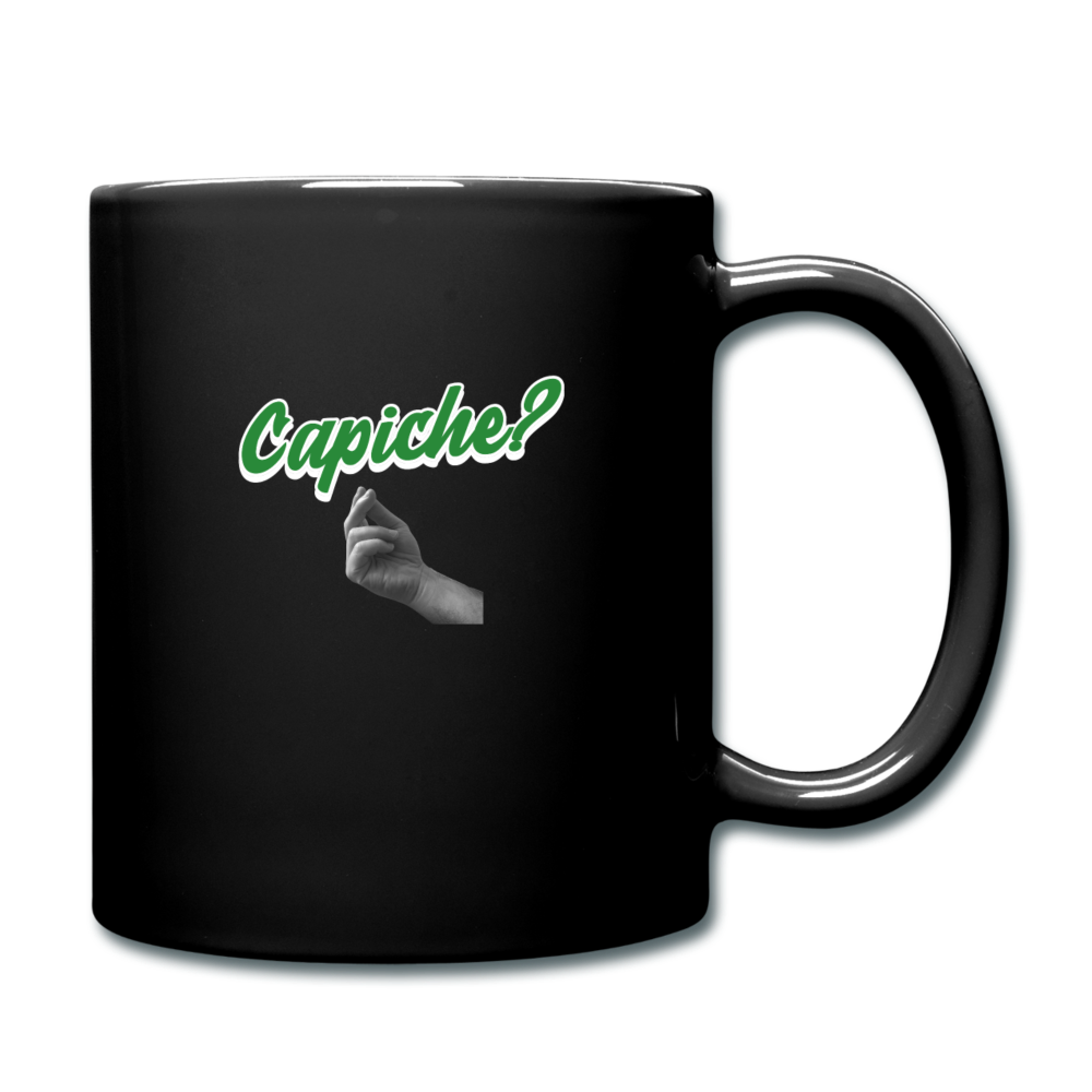 Capiche?  Full Color Mug 11 oz - black