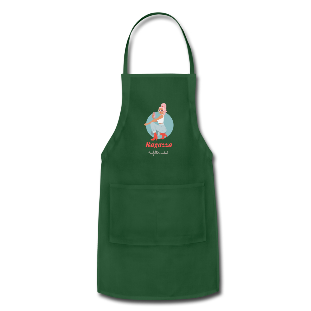 Ragazza, nofilterneeded Apron - forest green