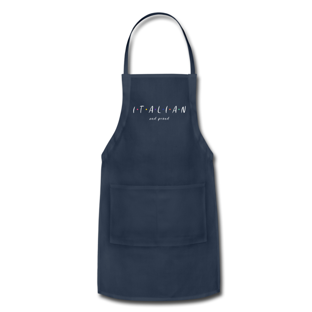 Italian and proud Apron - navy