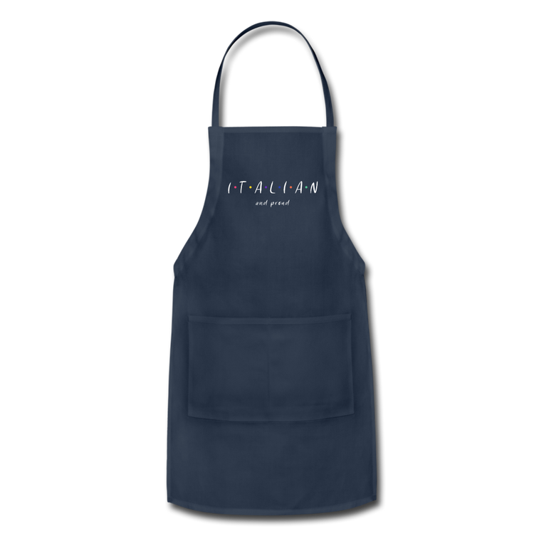 Italian and proud Apron - navy