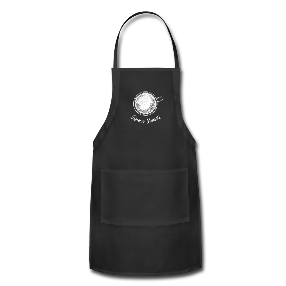 Esspresso yourself Apron - black