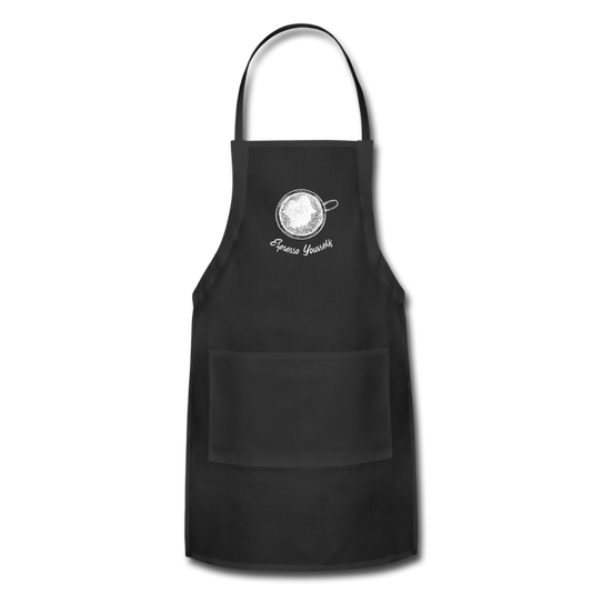 Esspresso yourself Apron - black