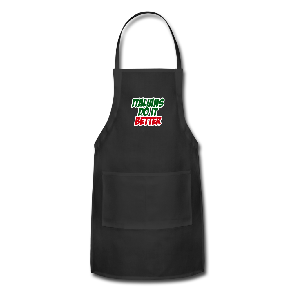 Italians do it better 2 Apron - black