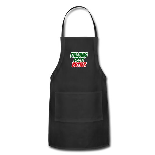 Italians do it better 2 Apron - black