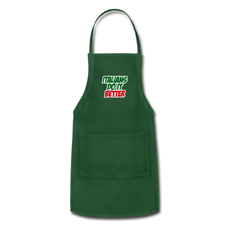 Italians do it better 2 Apron - forest green