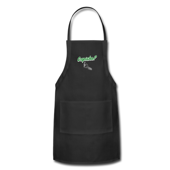 Capiche?  Apron - black