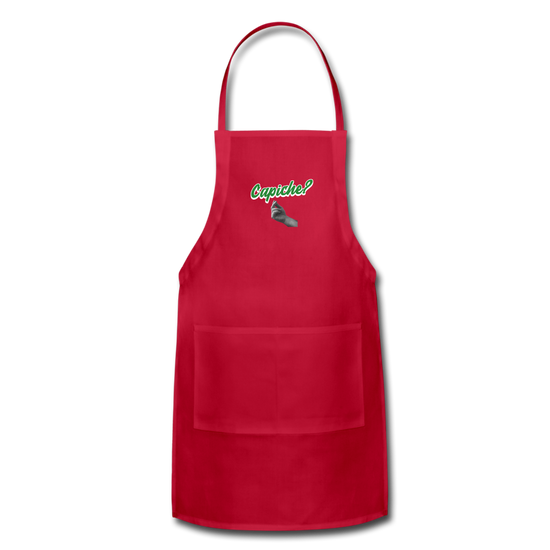 Capiche?  Apron - red