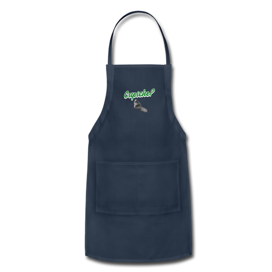 Capiche?  Apron - navy