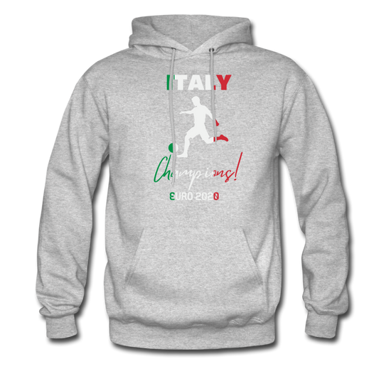 Italy Champions 2020 Unisex Hoodie - heather gray