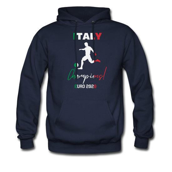 Italy Champions 2020 Unisex Hoodie - navy