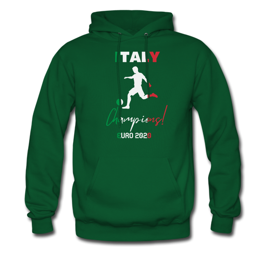 Italy Champions 2020 Unisex Hoodie - forest green