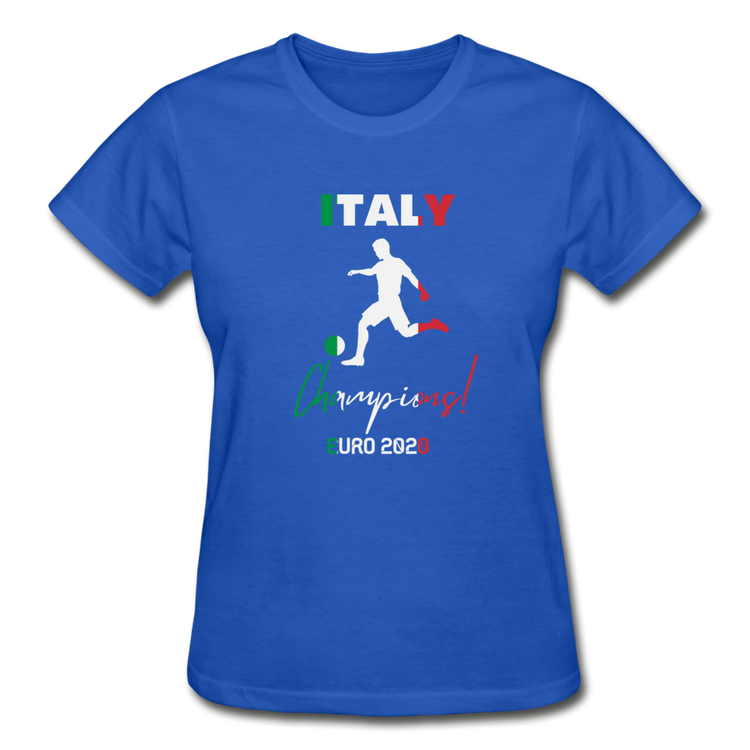 Italy Champions 2020 Women's T-shirt - royal blue