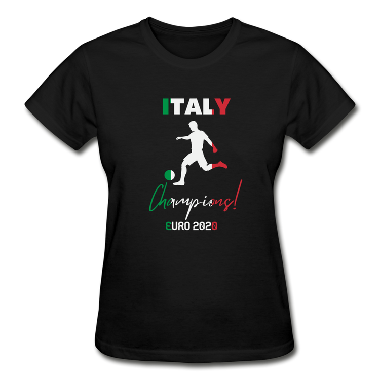 Italy Champions 2020 Women's T-shirt - black