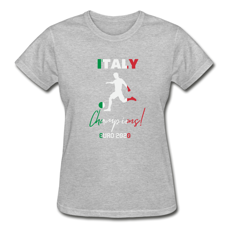 Italy Champions 2020 Women's T-shirt - heather gray