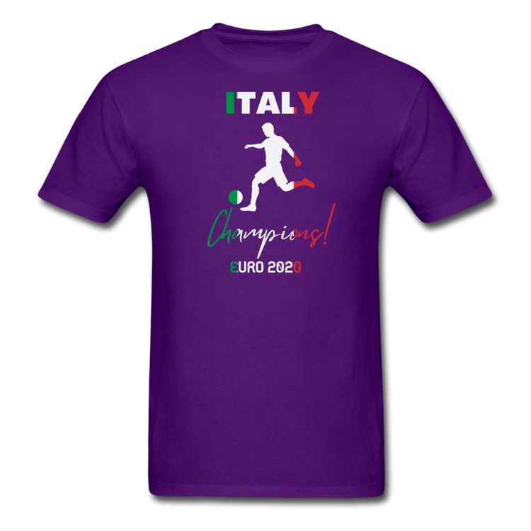 Italy Champions 2020 T-shirt - purple