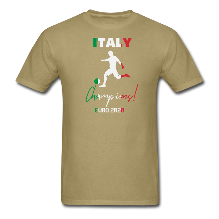 Italy Champions 2020 T-shirt - khaki