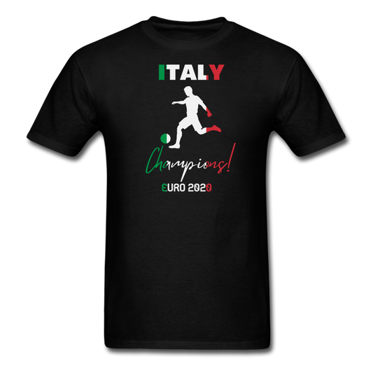 Italy Champions 2020 T-shirt - black