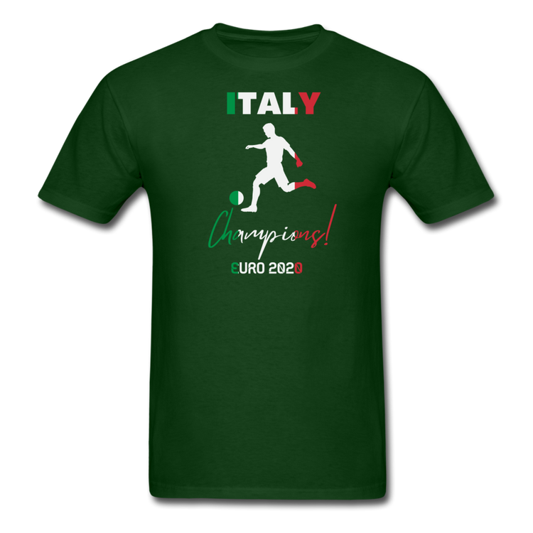 Italy Champions 2020 T-shirt - forest green