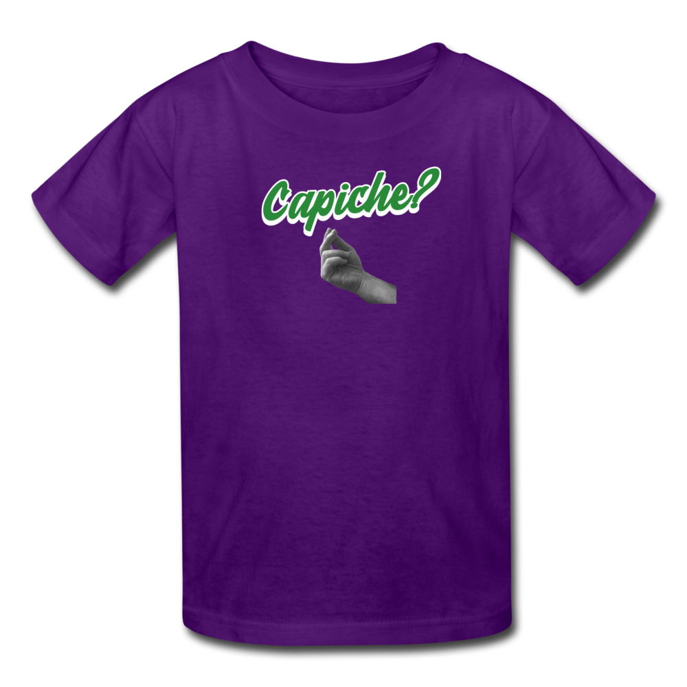 CAPICHE? Kids' T-Shirt - purple