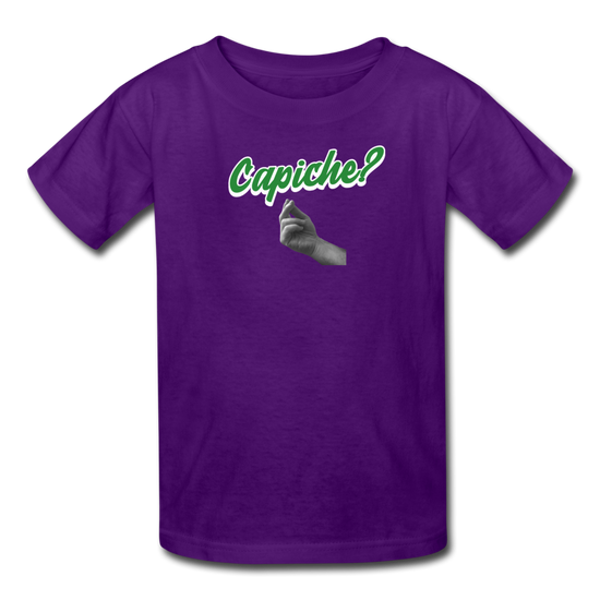 CAPICHE? Kids' T-Shirt - purple