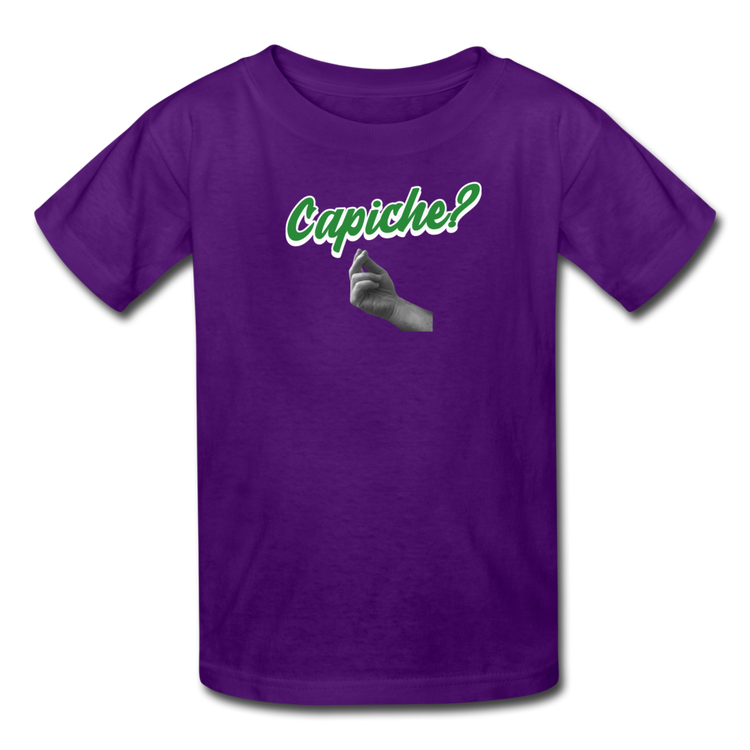 CAPICHE? Kids' T-Shirt - purple