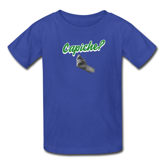 CAPICHE? Kids' T-Shirt - royal blue