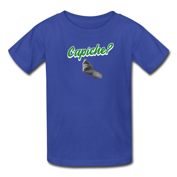 CAPICHE? Kids' T-Shirt - royal blue